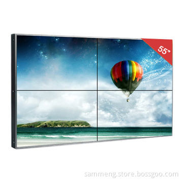 55-inch 3 x 3 Panel LCD Video Wall for Samsung, Indoor Advertising Players, 300W Power